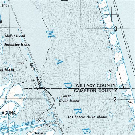 Brownsville, TX (1956, 250000-Scale) Map by United States Geological ...