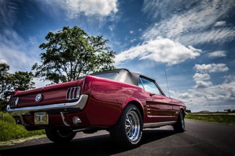 1966, Red, Mustang, Ford, Convertible, Cars Wallpapers HD / Desktop and ...