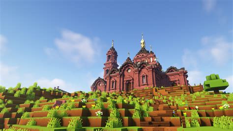 Red Cathedral | Красный Собор Minecraft Map