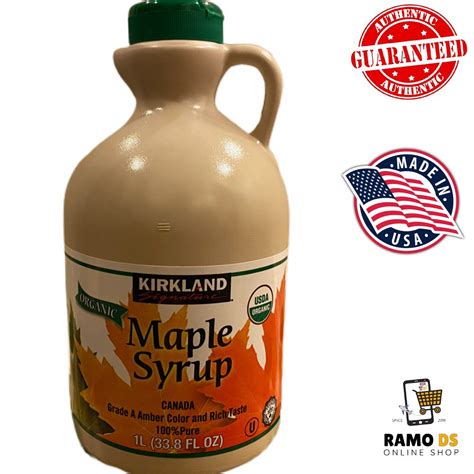 KIRKLAND Signature Organic Maple Syrup 33 8 Oz 1 L Lazada PH