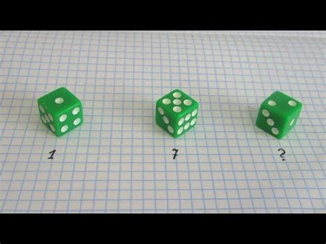 РАЗГАДАЙТЕ ШИФР последовательности цифр на игральном кубике 🎲 - YouTube