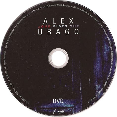 Carátula Dvd de Alex Ubago Que Pides Tu Edicion Especial Portada