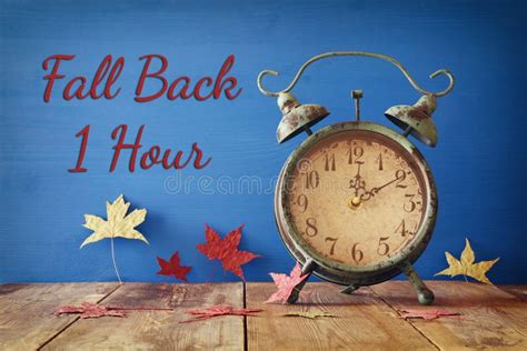 Image of Autumn Time Change. Fall Back Concept Stock Photo - Image of ... 