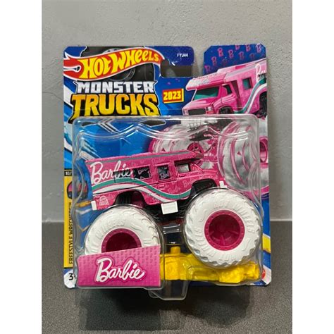 芭比 Hot Wheels Monster Trucks 風火輪 大腳車 Barbie 芭比 蝦皮購物