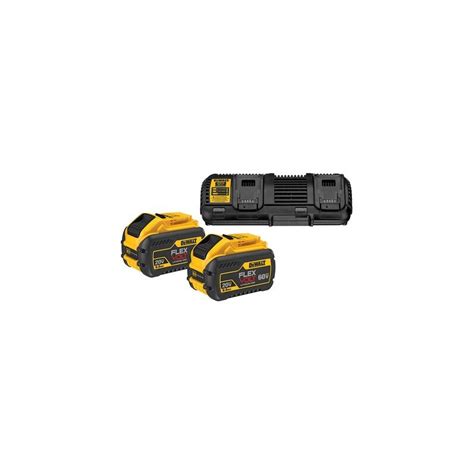 Dewalt Pack Batteries Xr Flexvolt V V Ah Ah Li Ion Chargeur