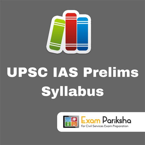 Upsc Civil Services Preliminary Csp Exam Syllabus Download Pdf