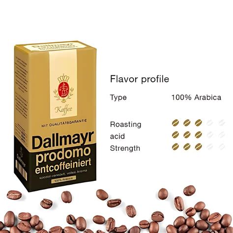 Dallmayr Decaffeinated Ground Coffee 17 6oz 500g Enjoy Better Coffee And Tea