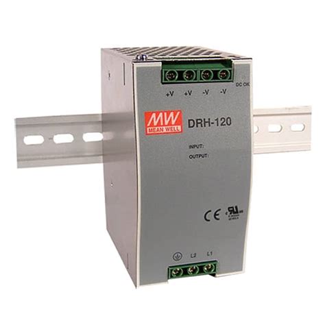 DRH-120-24 MEAN WELL USA Inc. | Power Supplies - External/Internal (Off ...