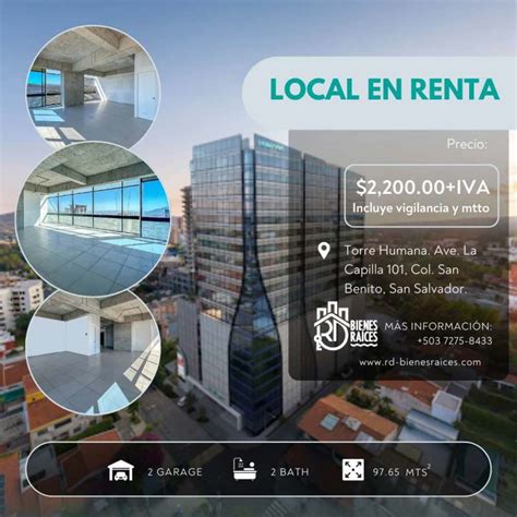 Se Alquila Local Para Cl Nicas En Torre Humana Espacios Por Usd