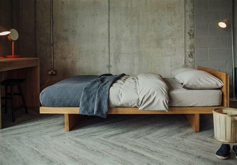 Kyoto Japanese Bed With Headboard Natural Bed Company