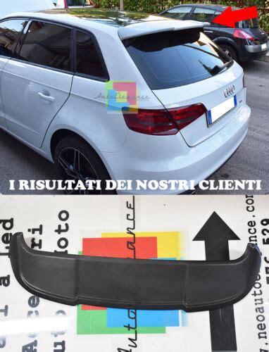 Audi A V Sportback Spoiler Posteriore Alettone Sul Tetto Look