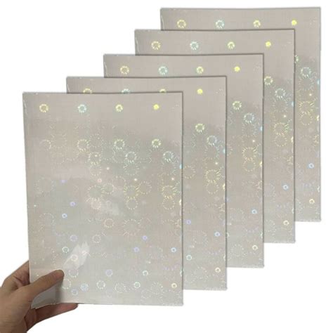 Kobayashi Copy Paper Sheets Transparent Holographic Overlay