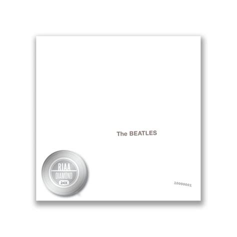 Beatles ‘white Album Certified 24x Platinum Best Classic Bands