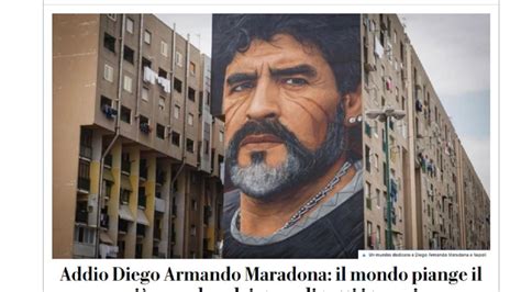 Así Reflejaron Los Diarios Del Mundo La Muerte De Diego Maradona Perfil