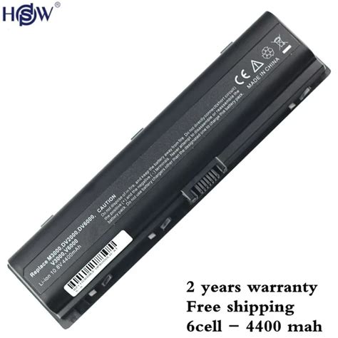 Ve06 Laptop Battery For Hp Pavilion Hstnn Db42 Dv2000 Dv6000 V3000 V3500 V6000 Dv6400 Dv6700