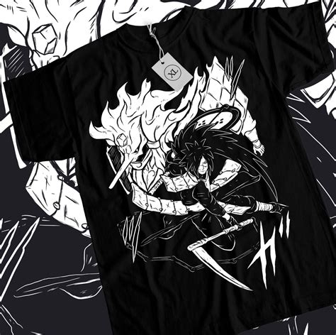 Madara Uchiha T Shirt Naruto Itachi Manga Strip Horror Anime Gift Shirt