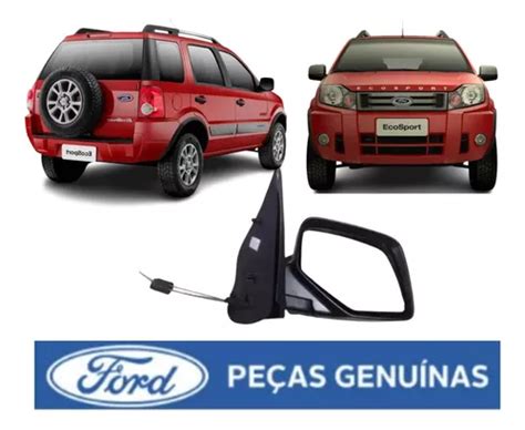 Retrovisor Manual Direito Ford Ecosport 7n1517682ac Parcelamento Sem