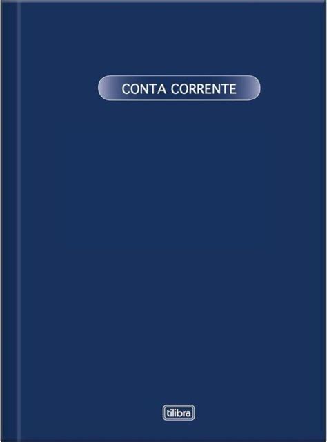 LIVRO CONTA CORRENTE GRANDE 50F TILIBRA Barra Soluções Informática e