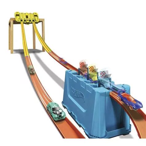 HOT WHEELS TRACK Builder Playset Pista Gravity Box EUR PicClick IT