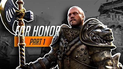 For Honor Walkthrough Gameplay Knight Storyline Part Warlords And