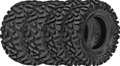 Set Of New All Terrain Hakuba Atv Utv Tires X Front X