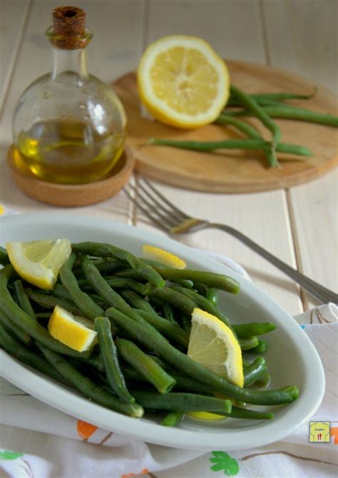 Fagiolini Al Limone Ricetta Contorno Di Verdure Semplice E Gustoso