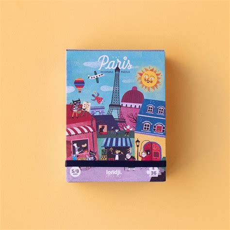 Night And Day In Paris Puzzle De Londji Reversible De Par S