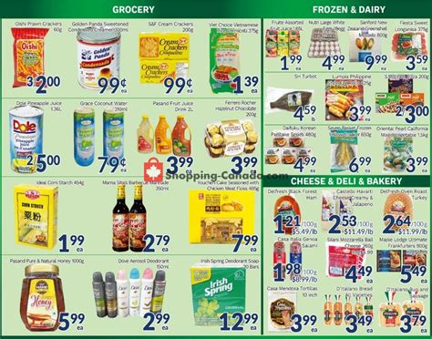 Oceans Fresh Food Market Canada Flyer Weekly Special Bramptonon