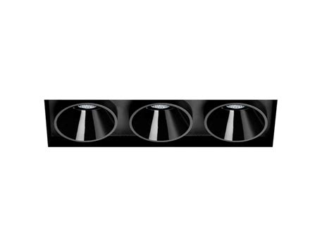 BLACK FOSTER ASYMMETRIC TRIMLESS 3 Recessed LED Multiple Aluminium