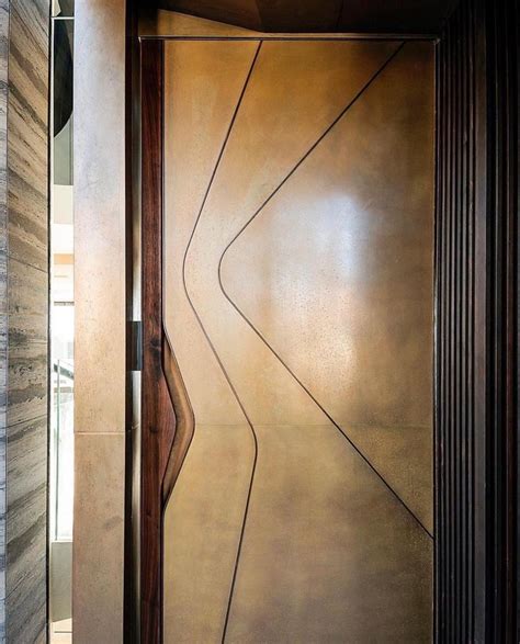 Impressive Pivot Front Doors To Enhance Your Entrance Design