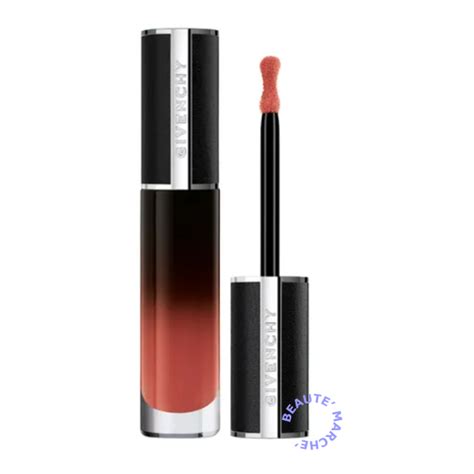 GIVENCHY Le Rouge Interdit Cream Velvet Liquid Lipstick N Nude Ambre Shopee Thailand
