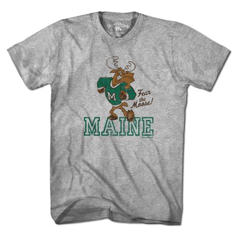 Fear The Moose Maine Mascot T-shirt