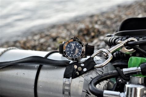 Carl F Bucherer Patravi Scubatec Black Manta Special Edition Hands