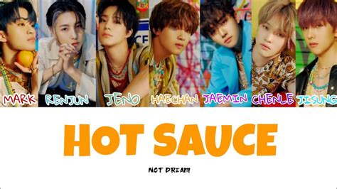 Nct Dream Hot Sauce Sub Español Hangul Color Coded Letras Youtube