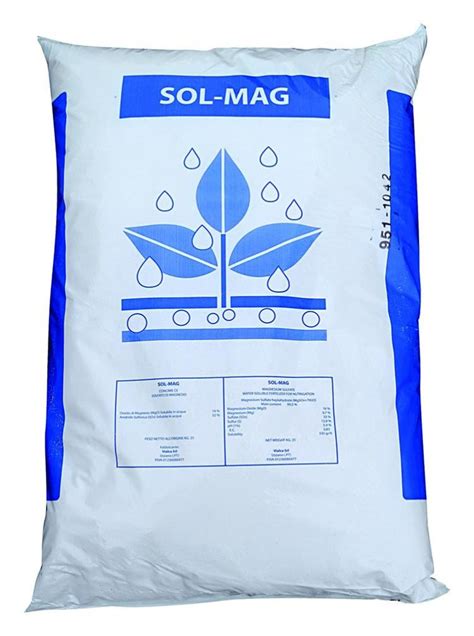 Solfato Di Magnesio Cristallino Sol Mag Kg Concime Da