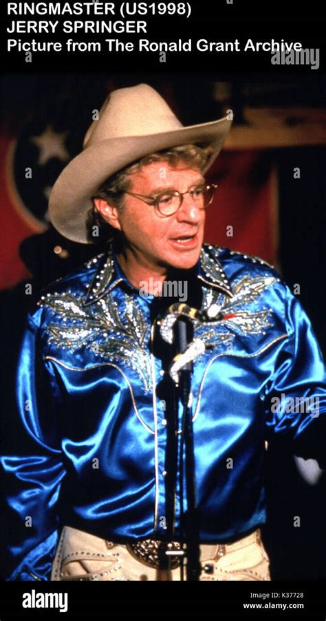 RINGMASTER JERRY SPRINGER Date: 1998 Stock Photo - Alamy