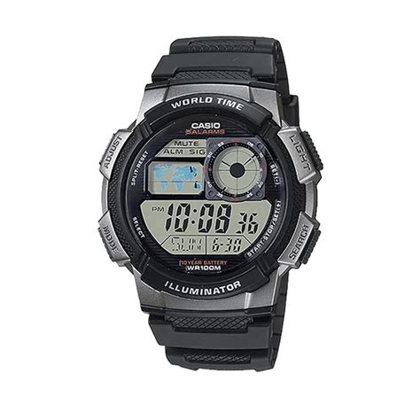 Reloj Casio Sporty Digital Negro Hombre Ae W Bvdf Comsucre Online