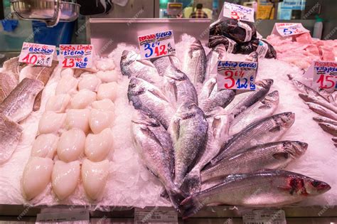 Premium Photo | Fish at market