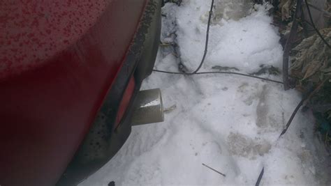насадка на глушитель — Mazda 3 (2G) BL, 1,6 л, 2009 года | тюнинг | DRIVE2