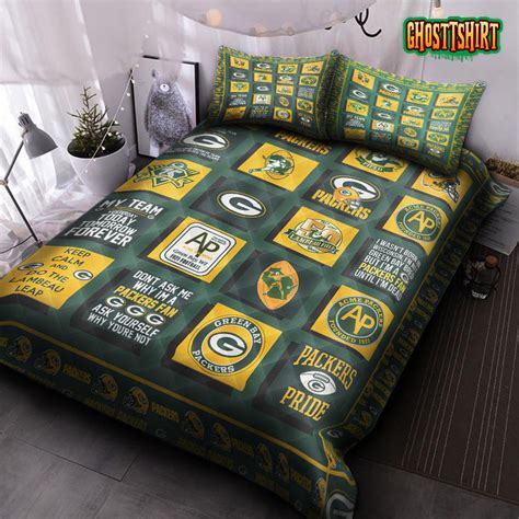 Green Bay Packers V10 Bedding Set