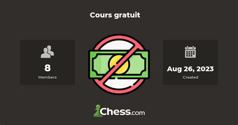 Cours Gratuit Chess Club Chess