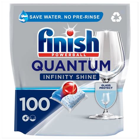 Finish Quantum Infinity Shine Dishwasher Tablets Original Per Pack