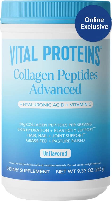 Amazon Vital Proteins Grass Fed Collagen Powder Supplement