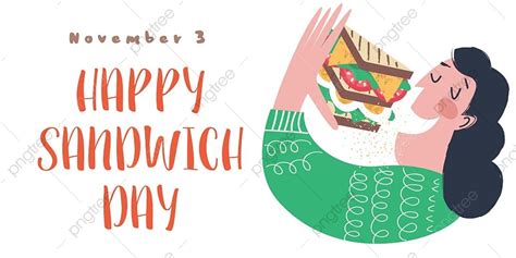 A Woman Eats A Very Large Sandwich Poster Template Download On Pngtree