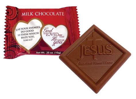 Milk Chocolate Pouches Christian Candy Scripture Candy