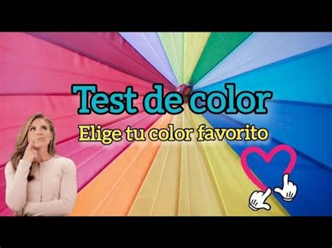 Test De Color Prueba Psicol Gica De Tu Car Cter Y Tu Estado