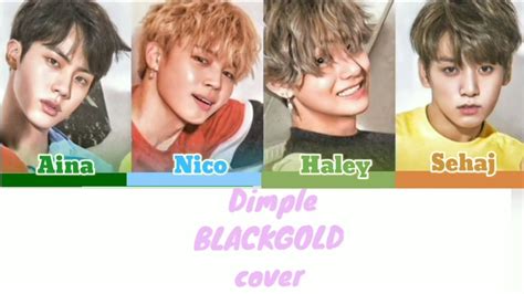 Blackgold Cover Dimple Original By Bts Album Dimple Youtube