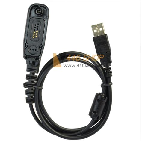 Motorola Usb Programming Cable Pmkn4012b For Motorola Mototrbo Xpr6550 Apx4000 Dgp6150 Radio