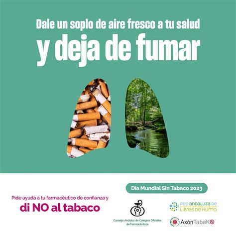 Campaña Día Mundial Sin Tabaco 2023 Cacof Consejo Andaluz De