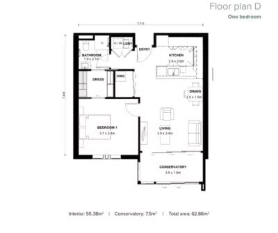 Retirement Apartment Floor Plans The Grove Orewa